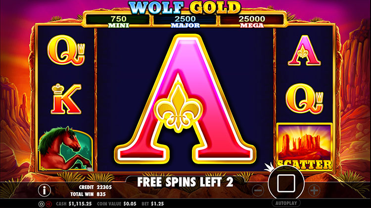 Wolf Gold Slots PrimeSlots